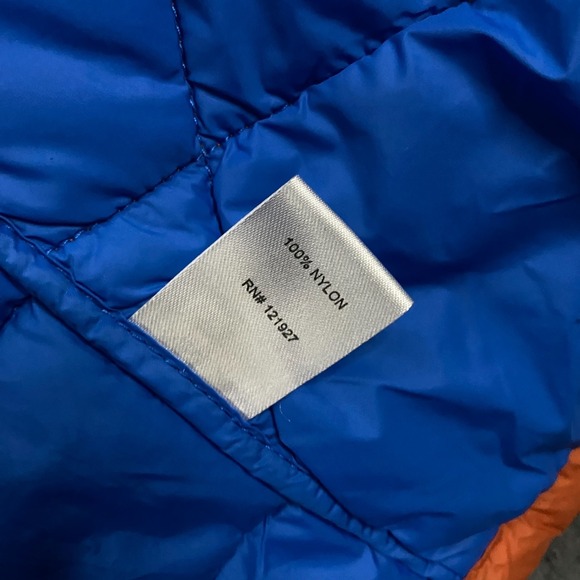 Johnnie O Hudson Quilted Vest Mens Large Puffer Full Zip Nylon golf Harvest - Picture 8 of 12